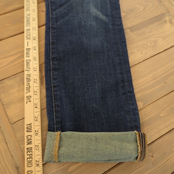 Lucky Brand Jeans Sienna Tomboy Straight Leg Distressed Jeans - Picture 10 of 13